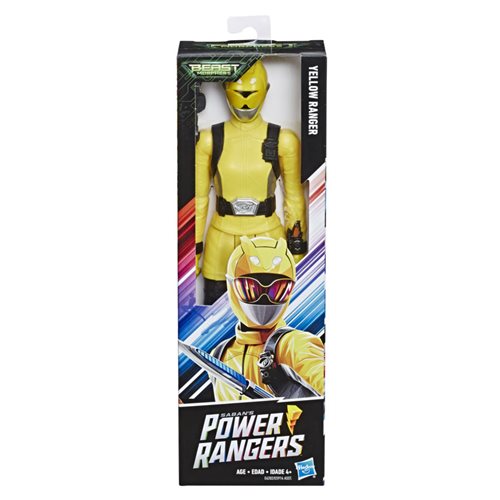Power Rangers Beast Morphers Yellow Ranger 12-inch Action Figure