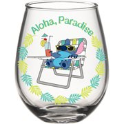Lilo & Stitch Aloha Paradise 20 oz. Stemless Glass