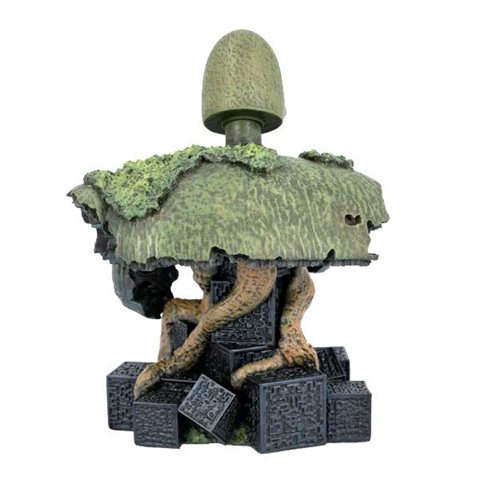 Castle in the Sky Hopes of the Robot Soldier Statue Desk Clock