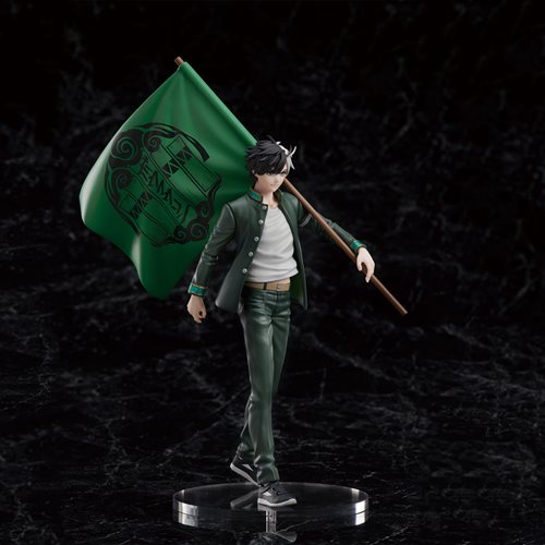 Wind Breaker Haruka Sakura with Bofurin School Flag Limited Edition Statue