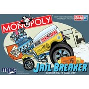 Monopoly Jail Breaker Custom Willys Panel Van 1:25 Scale Model Kit