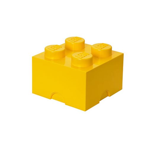 LEGO Bright Yellow Storage Brick 4
