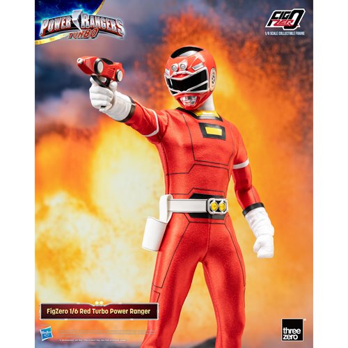 Power Rangers Turbo Red Turbo Power Ranger FigZero 1:6 Scale Action Figure