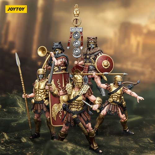 Joy Toy Strife Roman Republic Legionary Collector's Edition 1:18 Scale Action Figure Set
