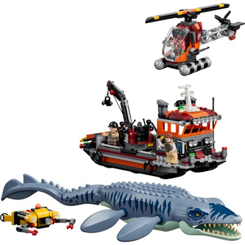 LEGO® Jurassic World 77982 Mosasaurus Dinosaur Boat Attack