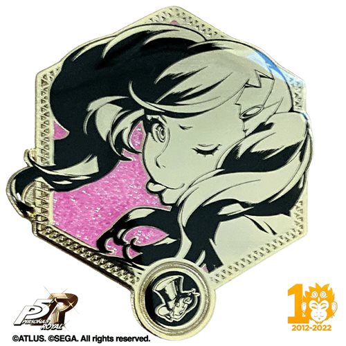 Persona 5 Royal Ann Takamaki Panther Gold Series Enamel Pin
