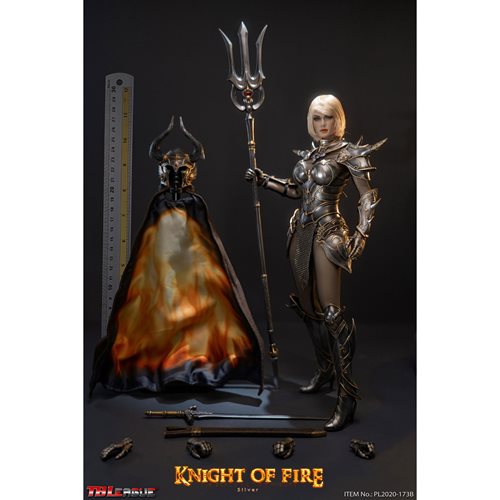 Knight of Fire Silver 1:6 Scale Action Figure