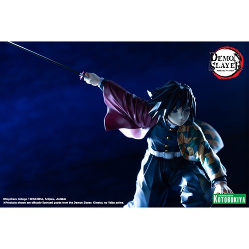 Demon Slayer: Kimetsu no Yaiba Giyu Tomioka ArtFX J 1:8 Scale Statue - ReRun