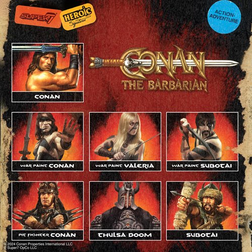 Conan the Barbarian Conan (Resurrected) 3 3/4-Inch ReAction Figure