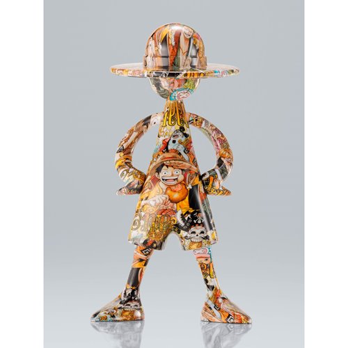 One Piece Monkey D. Luffy 1000LOGS Anniversary ArtCanvas 1:8 Scale