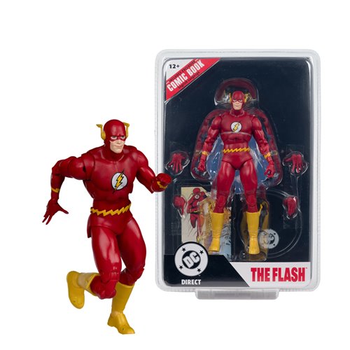 DC Direct Page Punchers Wave 11 The Flash Barry Allen The Flash #123 7-Inch Scale Action Figure with