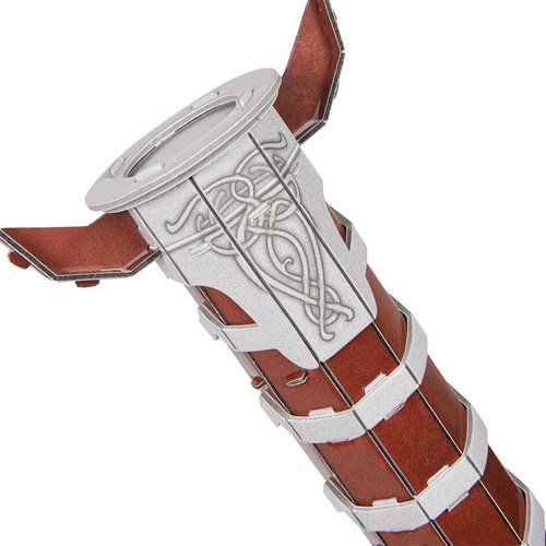 Marvel Thor 4D Build Mjolnir Thor Hammer 3D Puzzle Model Kit with Stand