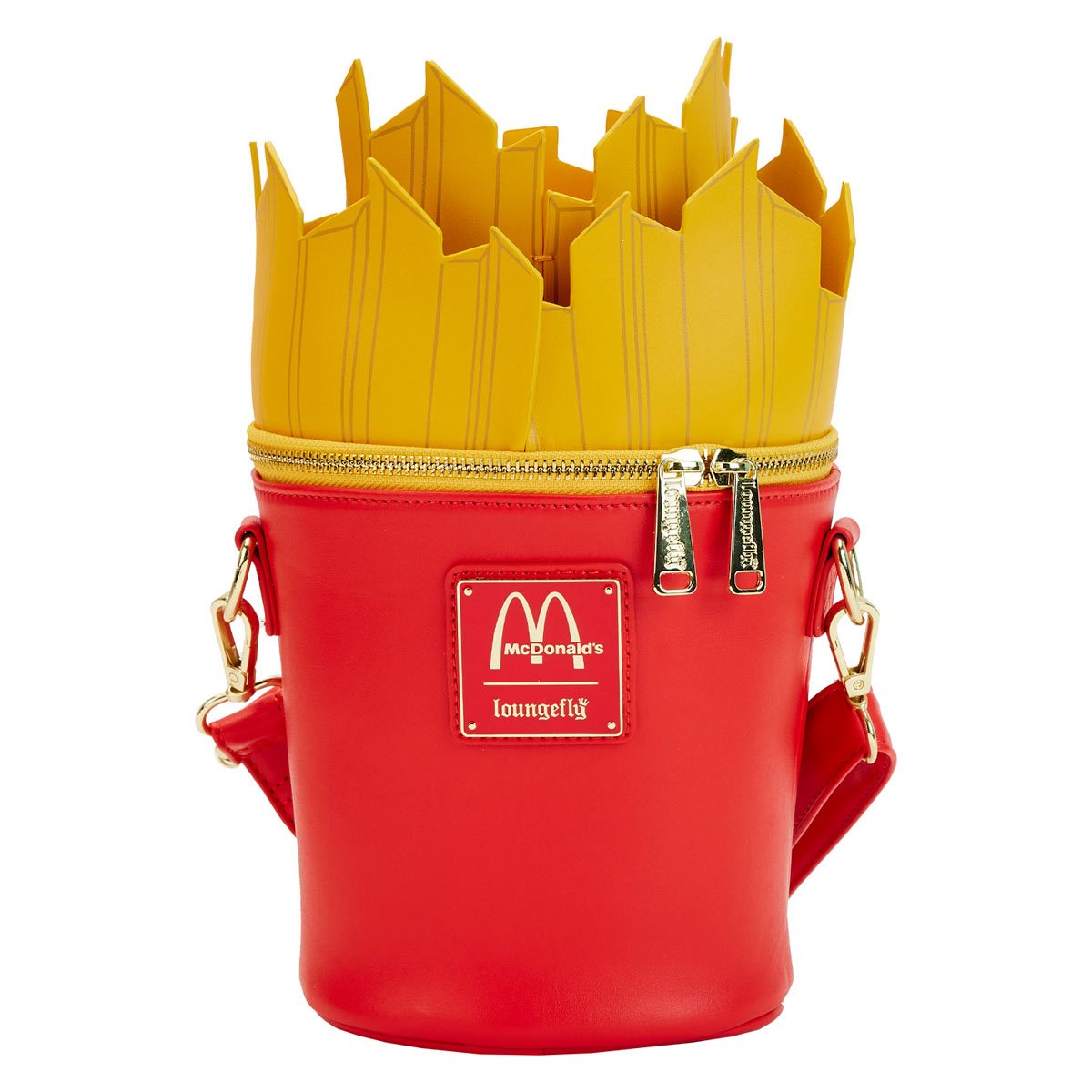 CRAZIEST THING YOU'LL SEE TODAY ASMR UNBOXING! MCDONALDS FRENCH FRY PURSE  BAG BY LOUNGEFLY! 🍟🎒 