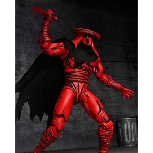 Teenage Mutant Ninja Turtles Mirage Comics Red and Black Foot Assassin 7-Inch Scale Action Figure