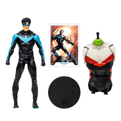 DC Build-A Wave 10 Titans Nightwing 7-Inch Scale Action Figure