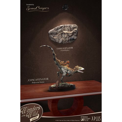 Wonder Wild Series Concavenator Dinosaur Polyresin Statue Deluxe Version