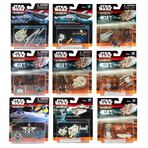 Star Wars Micro Machines The Force Awakens; 3-packs; REDUCED TO CLEAR 