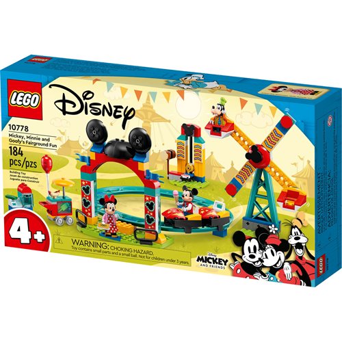 LEGO 10778 Disney Mickey and Friends Mickey, Minnie and Goofy's Fairground Fun