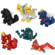 Godzilla Volume 2 Nanoblock Mininano Constructible Figure Set of 6