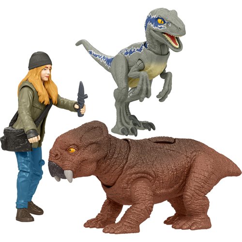 Jurassic World: Dominion Maisie and Velociraptor Beta Figure Set