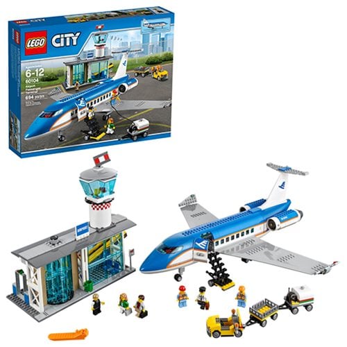 Land udkast forskellige LEGO City Airport 60104 Airport Passenger Terminal