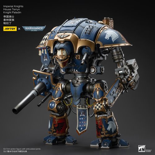 Joy Toy Warhammer 40,000 Imperial Knights House Terryn Knight Paladin 1:18 Scale Action Figure