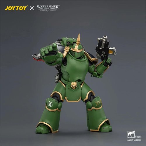 Joy Toy Warhammer 40,000 The Horus Heresy Salamanders MK III Tactical Legionary 1:18 Scale Action Fi