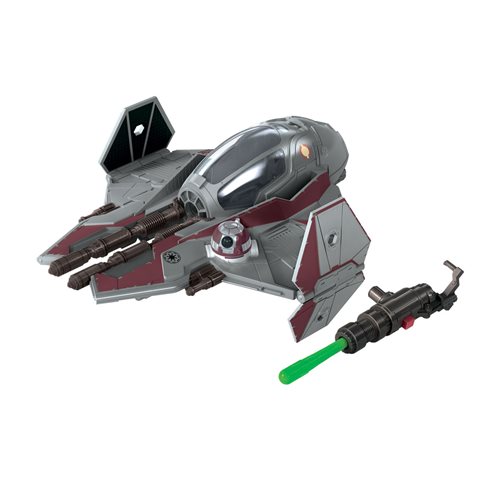 Star Wars Mission Fleet Stellar Class Obi-Wan Kenobi Jedi Starfighter Vehicle