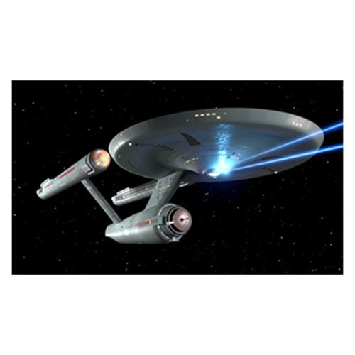 Star Trek TOS Enterprise NCC-1701 Firing Phasers 3-D Print
