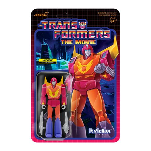 Transformers Hot Rod 3 3/4-Inch ReAction Figure