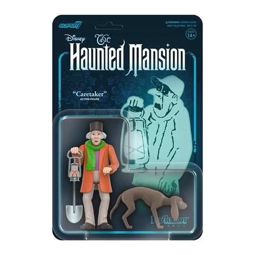 Haunted Mansion Caretaker 3 3/4-Inch ReAction Figure