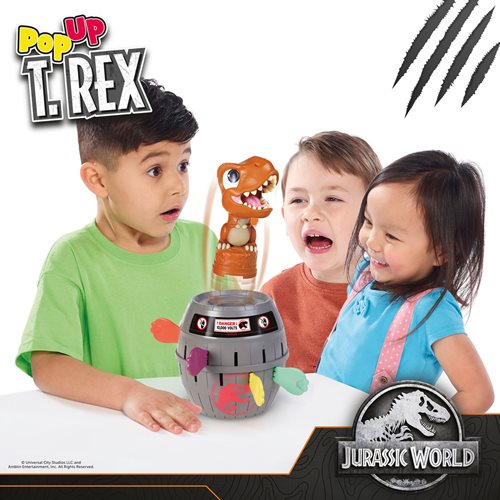 Jurassic World Pop-Up T-Rex Game