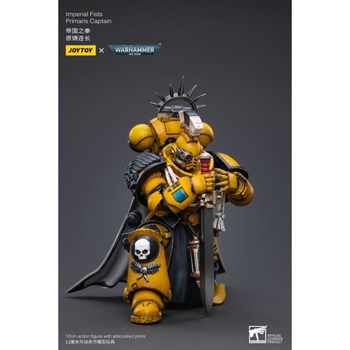 Joy Toy Warhammer 40,000 Imperial Fists Primaris Captain 1:18 Scale Action Figure