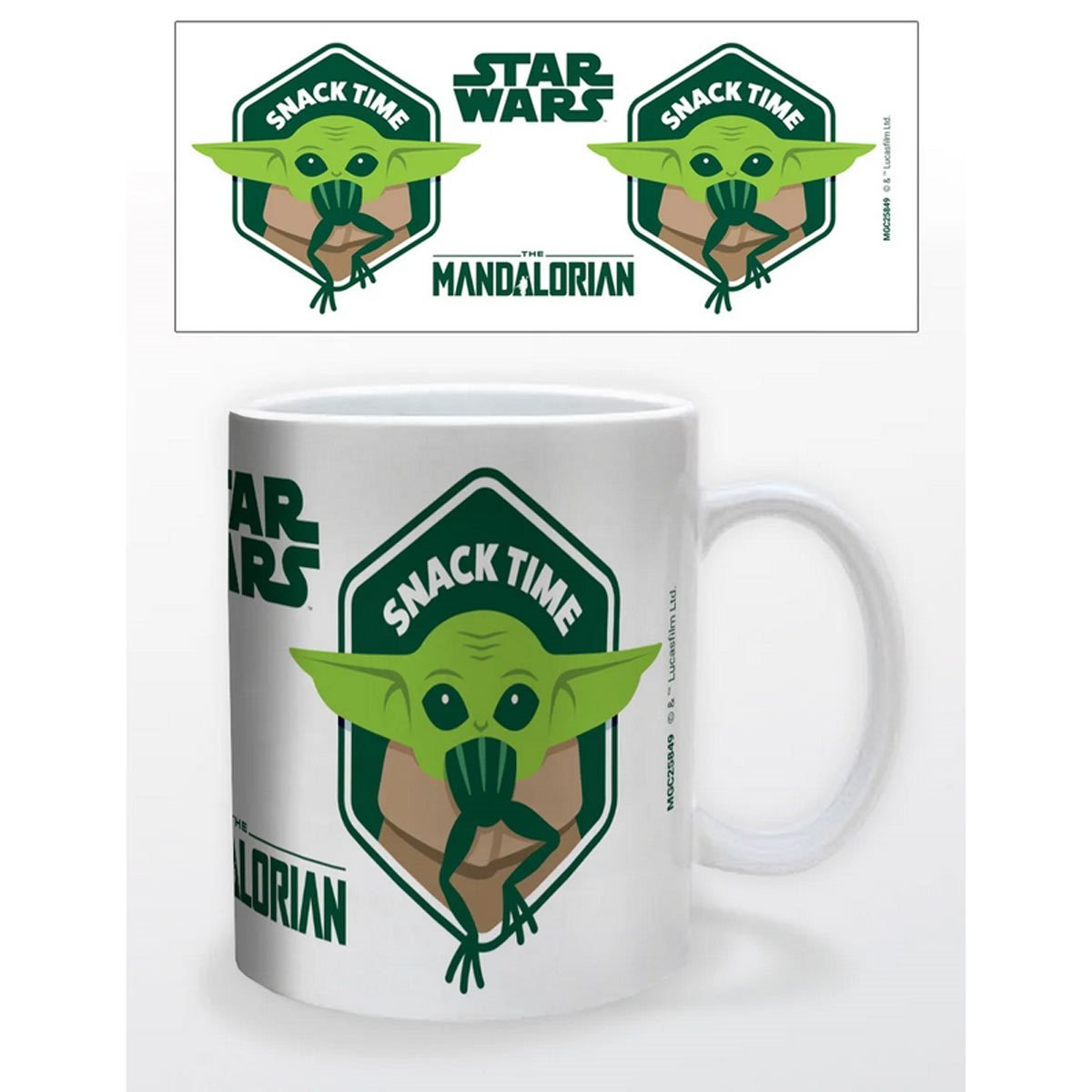 Star Wars The Mandalorian Snack Time Coffee Mug Coffee Cup Boxed 