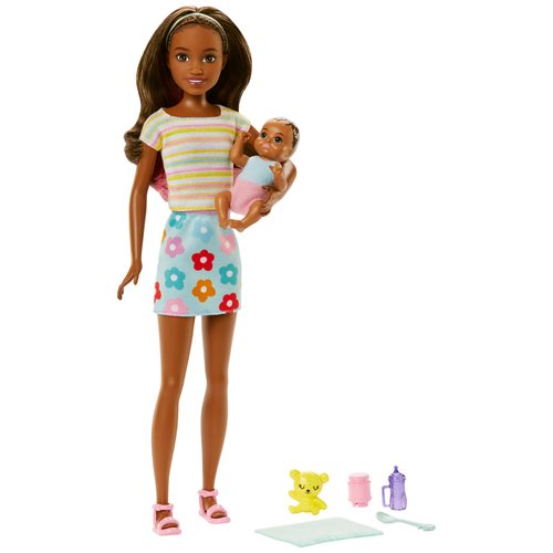 Barbie Skipper Babysitters Inc. Doll with Diamond Plaid Skirt
