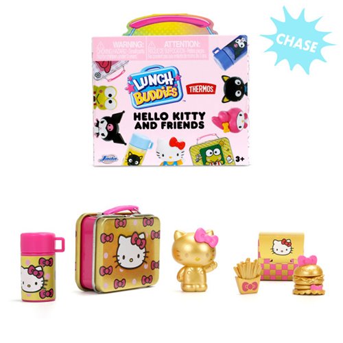 Sanrio Hello Kitty and Friends Lunch Buddies Blind Box Mini-Figure Case of 24