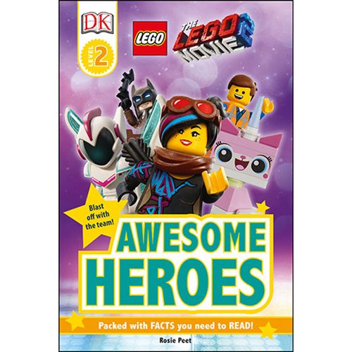 The LEGO Movie 2 Awesome Heroes DK Readers 2 Paperback Book