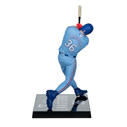 MLB SportsPicks Texas Rangers Wyatt Langford 7-Inch Posed Figure