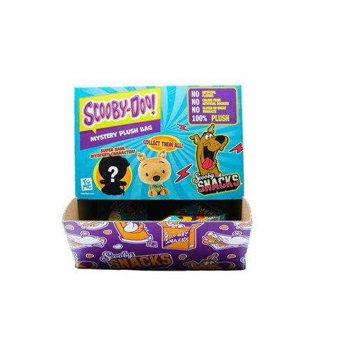 Scooby Doo 4-Inch Mystery Plush Bag with Clip