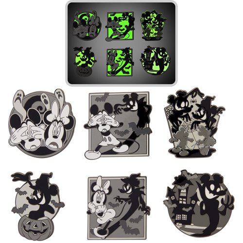 Disney Mickey & Minnie Ghost Mystery Box Pin Case of 12