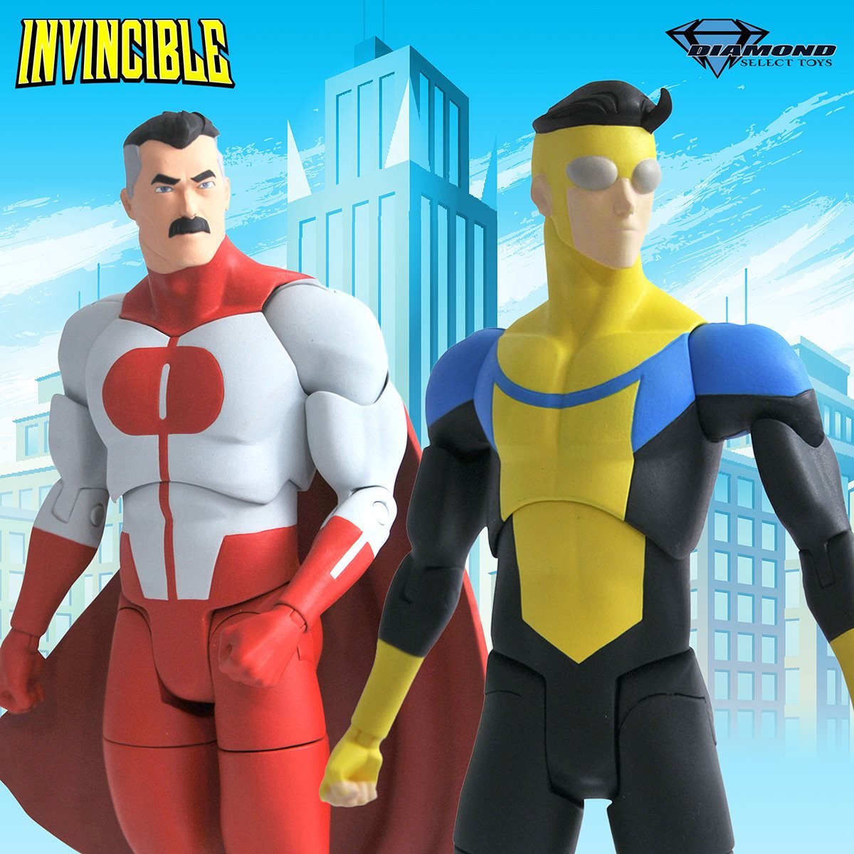 Invincible 7-Inch Scale Action Figure Series 1 Set