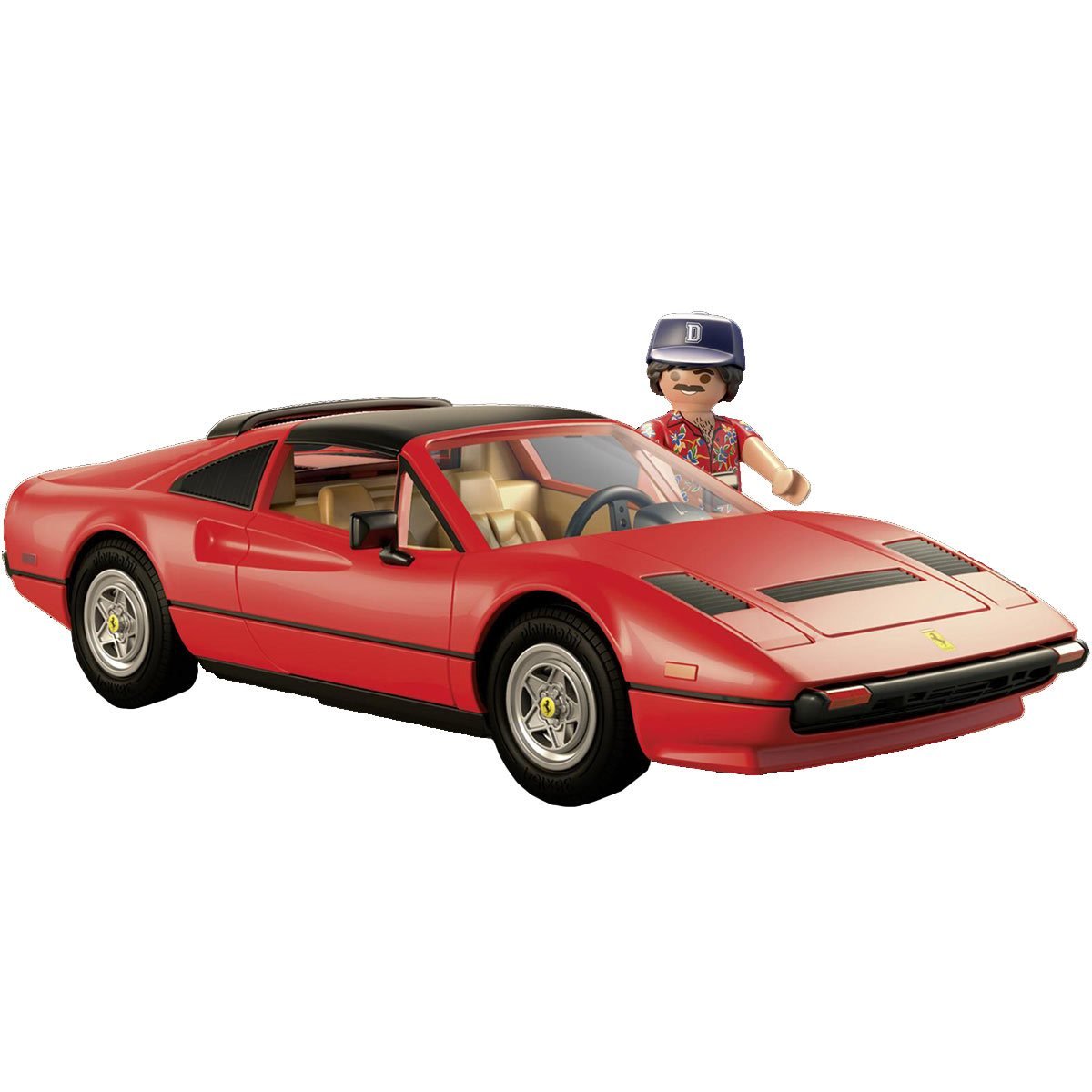 PLAYMOBIL Playmobil Movie Cars Magnum, P.i. Ferrari 308 Gts Quattrovalvole  - 71343 - Playmobil Movie Cars 