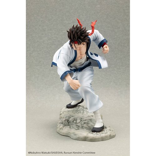 Rurouni Kenshin Sanosuke Sagara ARTFX J 1:8 Scale Statue