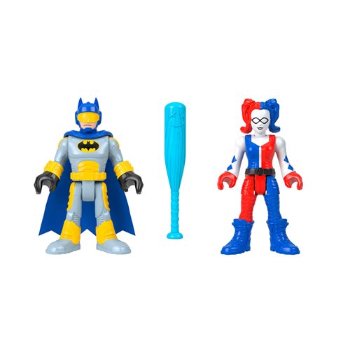 DC Super Friends Imaginext Color Changers Batman and Harley Quinn Mini-Figure 2-Pack