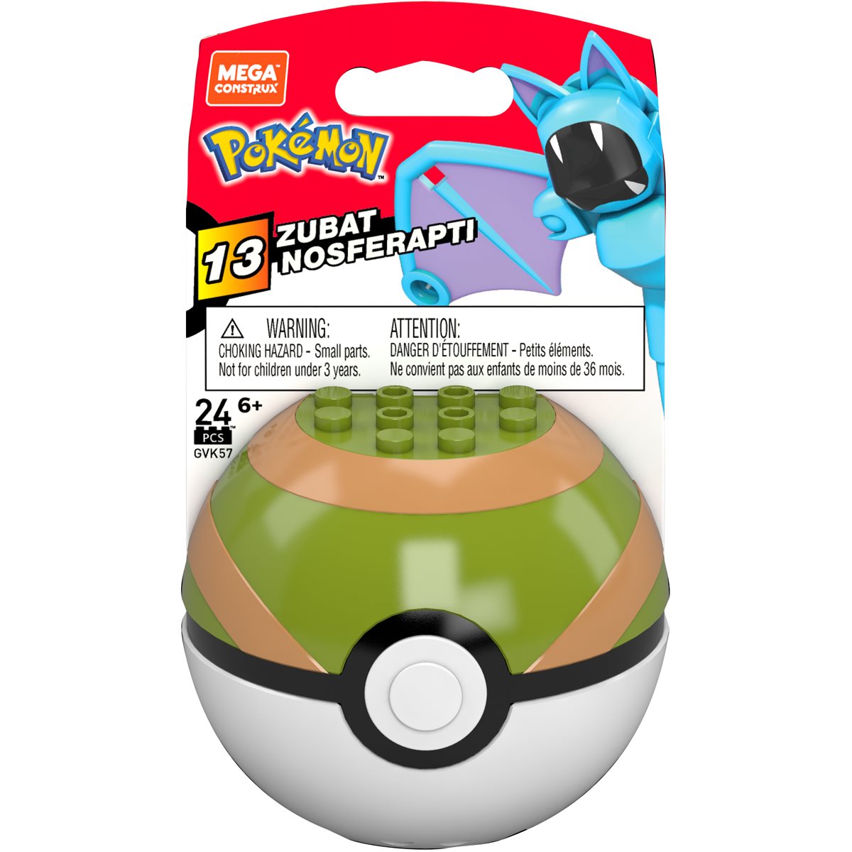 Mega Construx Pokemon Poke Ball Series 17 Case of 12