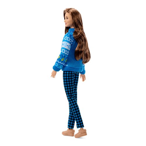 Barbie Ugly Sweater Doll with Blue Sweater