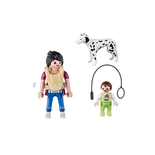 Playmobil 70154 Special Plus Mother with Baby and Dog Action Figure Set