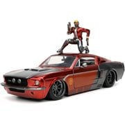 Guardians of the Galaxy Star-Lord 1967 Mustang Shelby GT-500 1:24 Scale Die-Cast Metal Vehicle with Figure