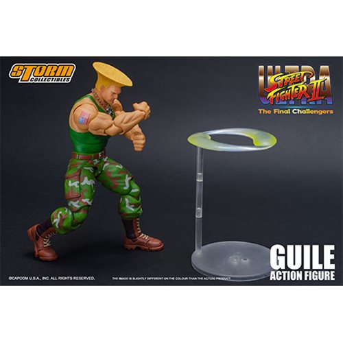 Storm Toys Street Fighter Guile Final Challengers 1:12 7 Action Figure  Official
