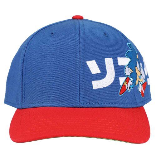 Sonic the Hedgehog Kanji Pre-Curved Bill Snapback Hat